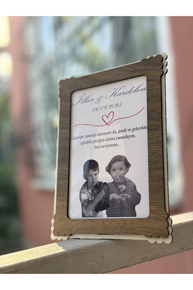 Ahşap Mini Tablo - En Güzel Hediye - 2
