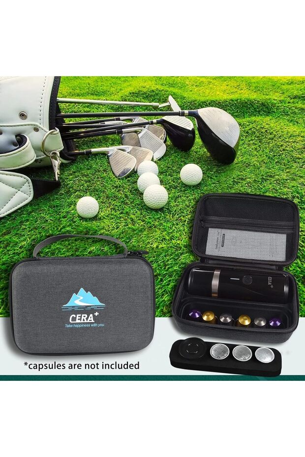 Portable Espresso Machine Quick Heating Compatible with NS Capsule & Ground Coffee Espresso Machine - 7