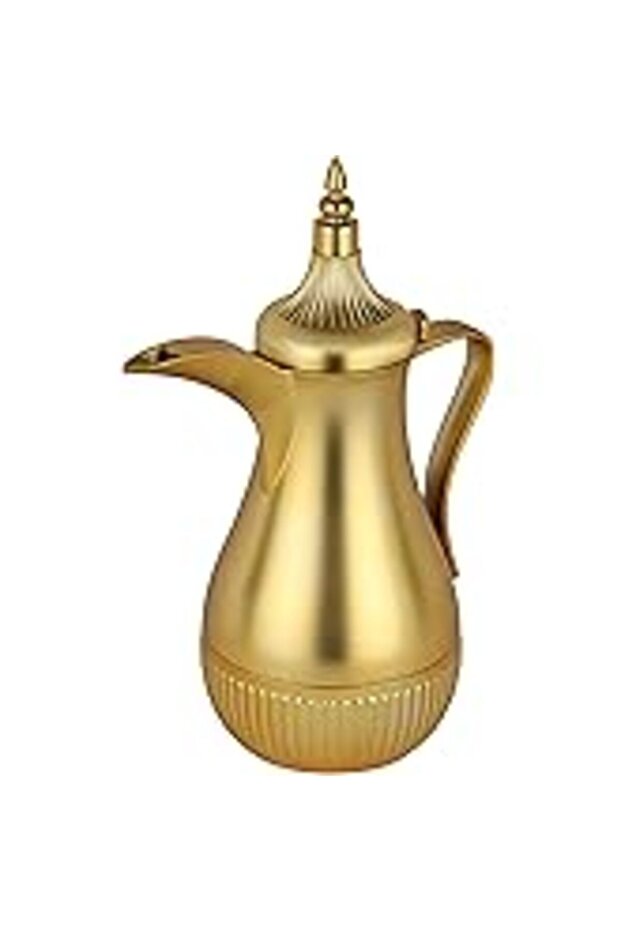 Arabic Vacuum Flask 0.6L | Leakproof Arabic Thermos keeps your Beverages Hot for long tim