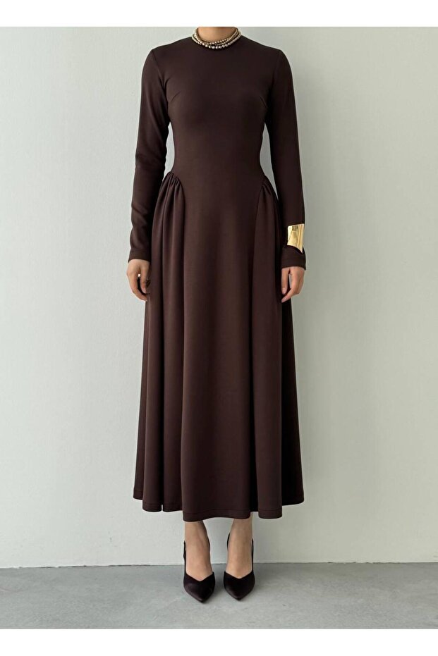 Zale Midi Elbise - 4