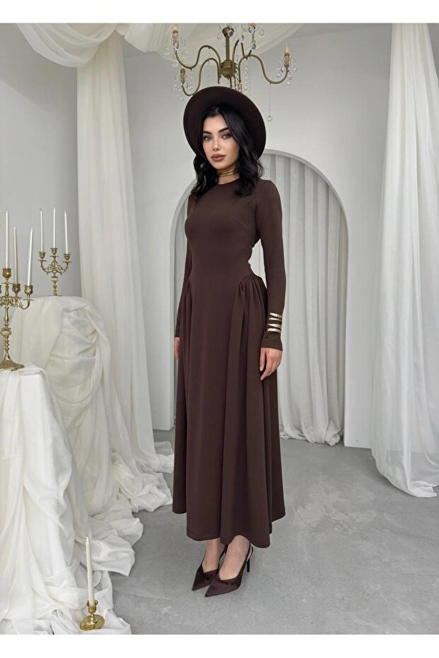 Zale Midi Elbise - 8
