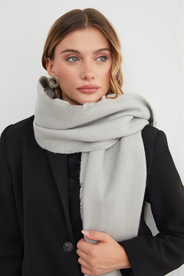 Basic Püsküllü Şal - 3
