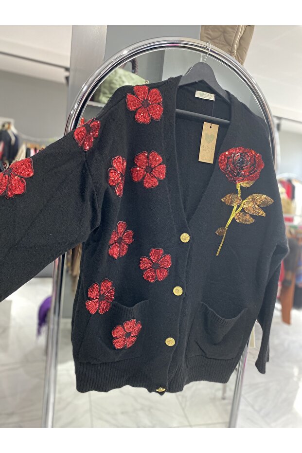 Angora tasarım hırka - 4