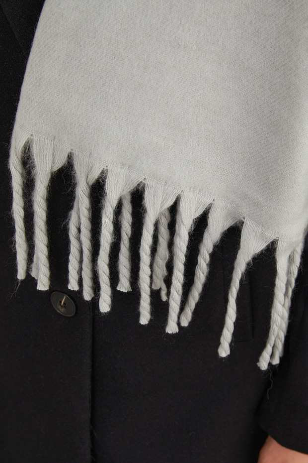 Basic Püsküllü Şal - 6