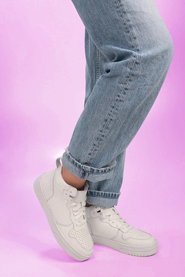 Vn124523 Casual Leather Sports Boots