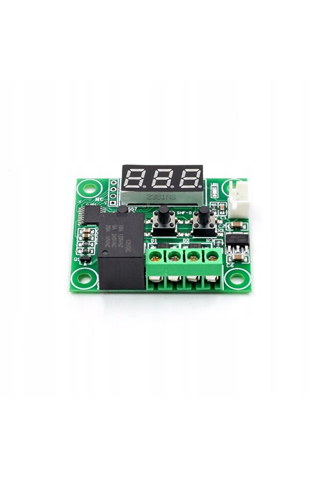 DIGITAL THERMOSTAT W1209 -50C+110C 12V WITH SENSOR - 2