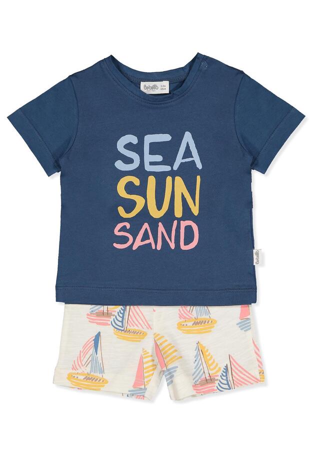 Supreme Shorts 2-Piece Set (Sea and Sun) Indigo