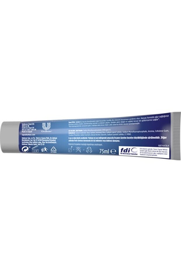 Diş Macunu White System 75Ml - 5