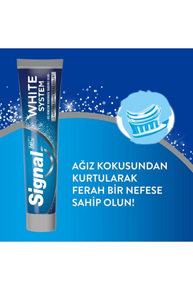 Diş Macunu White System 75Ml - 4