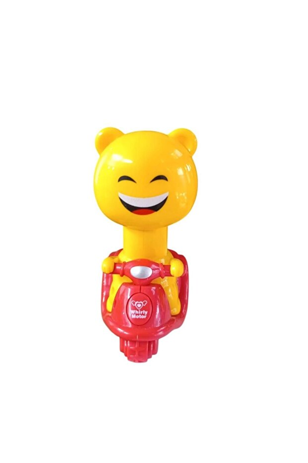 Yellow Emoji Head Bass Git Motor Cnl-5555-Red