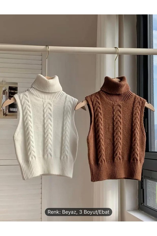Dgn's Hair Braided Full Fisherman Women's Knitwear Sweater