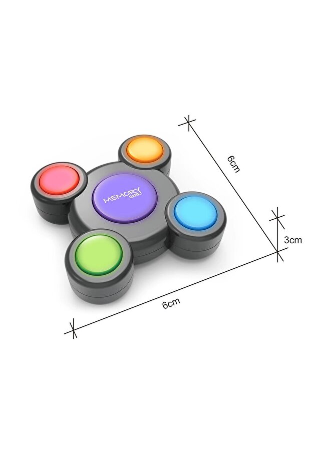 Memory Game with Lights 6 cm - 2