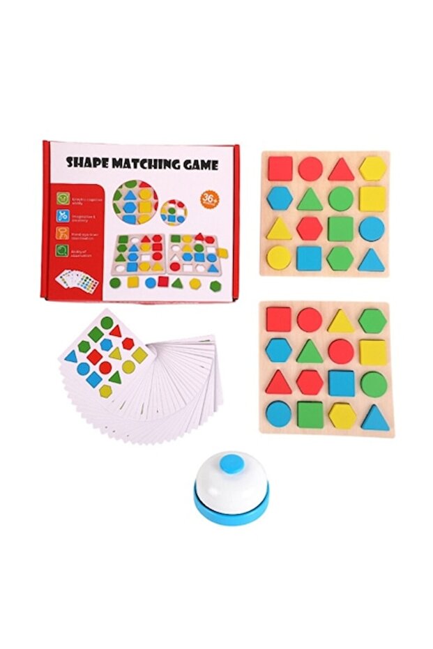Game for copying patterns, sorting, learning colors, spatial orientation, speed, develops - 1