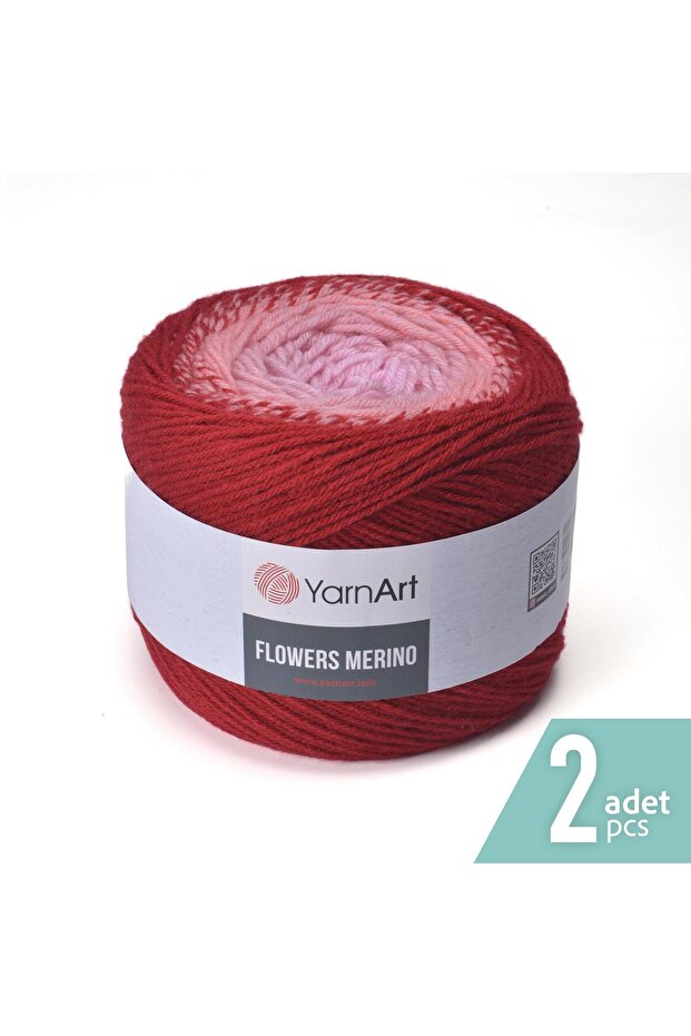 Flowers Merino Knitting Yarn - 560 - Pack of 2