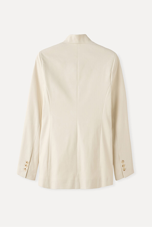 TEK DÜĞMELİ BLAZER CEKET - 6