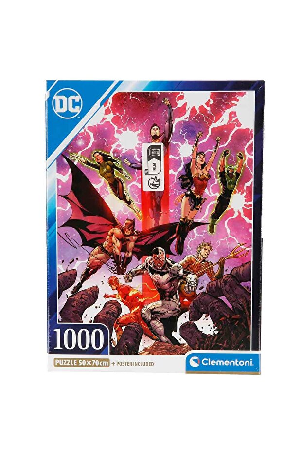 1000 Parça Puzzle: DC Comics Justice League 2 - 3