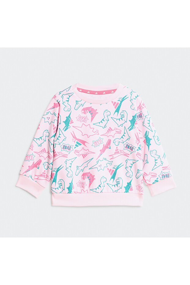 Adiraptor Set Bebek Pembe Eşofman Takımı - 2