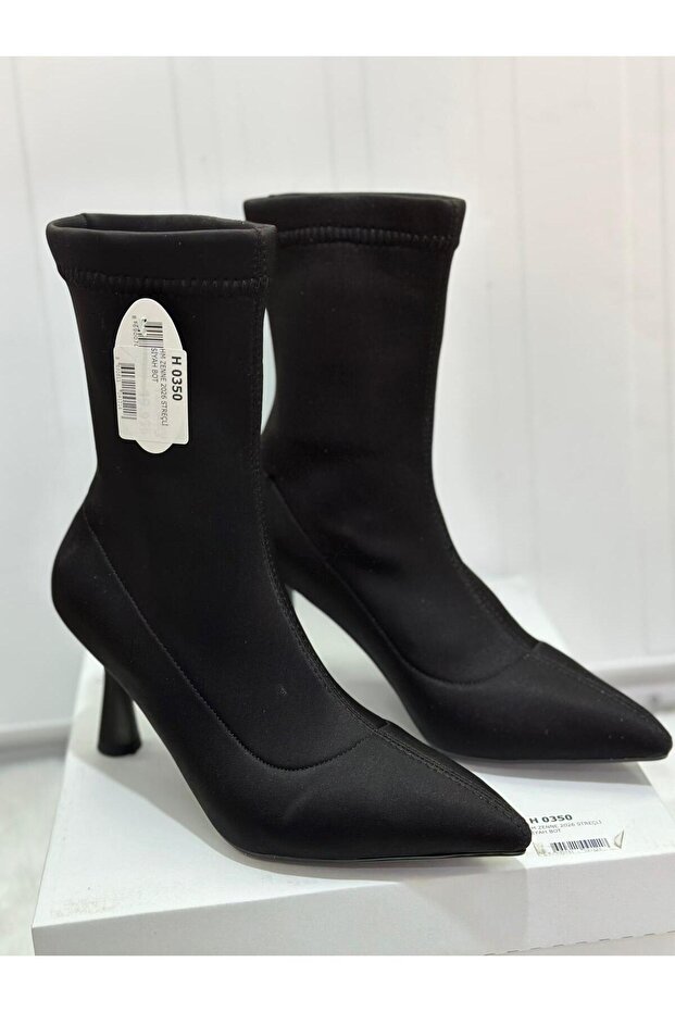 HM İNCE TOPUK STREÇLİ YENİ SEZON KADIN BOT - 1