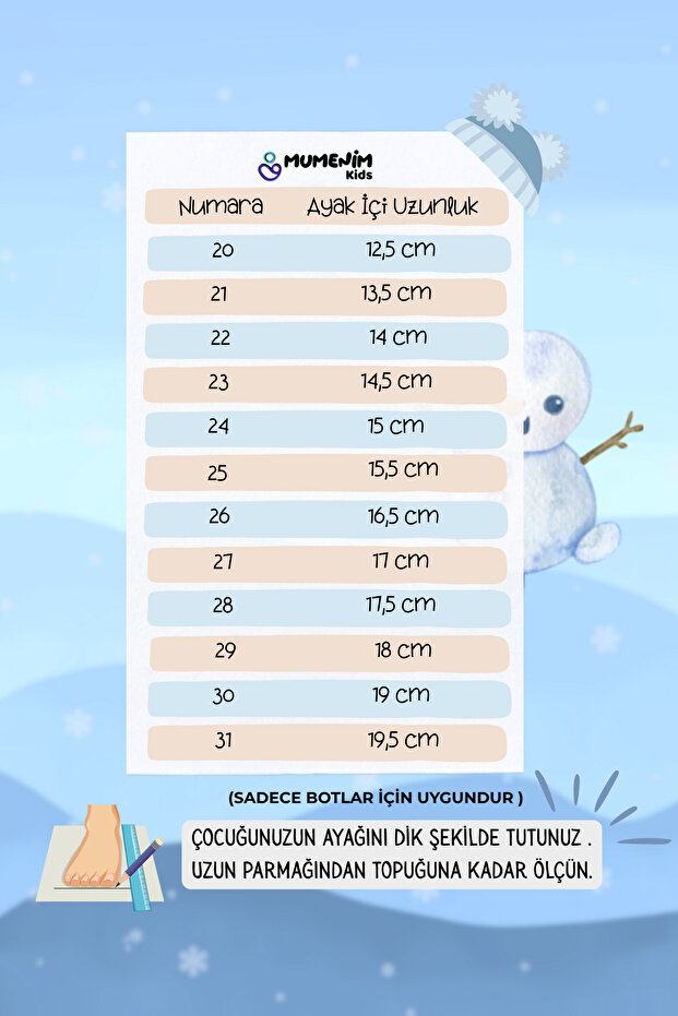 Minto Kız Çocuk ve Bebek Pembe Bot - Süet Ortopedik Kaymaz Taban Kışlık Kar Botu Kürklü Çiçek Figür - 8