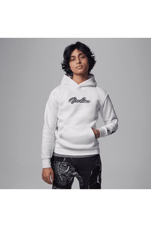 Jordan Mvp French Terry Hoodie Kids Sweatshirt 95D746 95D746-782