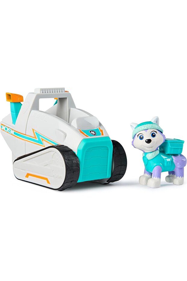 , Snowmobile with Everest Toy Figure (Basic Vehicle, 2025), Toy for Children from 3 Years