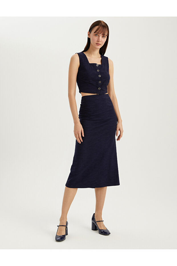 صدرية معدنية بأزرار - 1