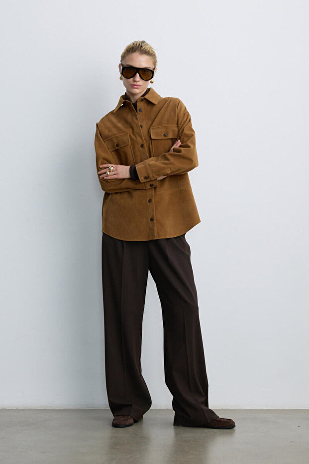 CAMEL SÜET GÖMLEK - 3