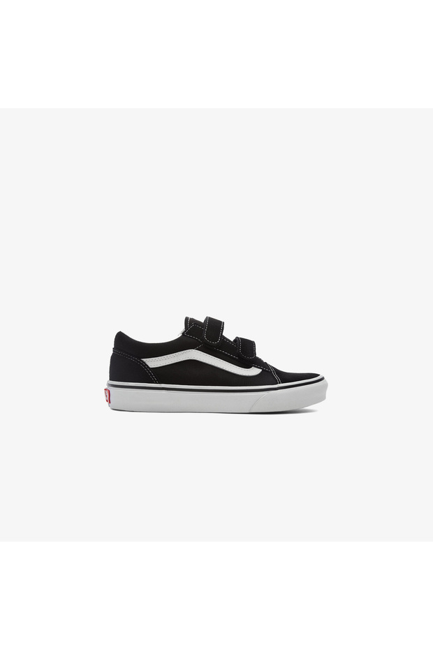 حذاء رياضي أسود للأطفال من Jr Old Skool V