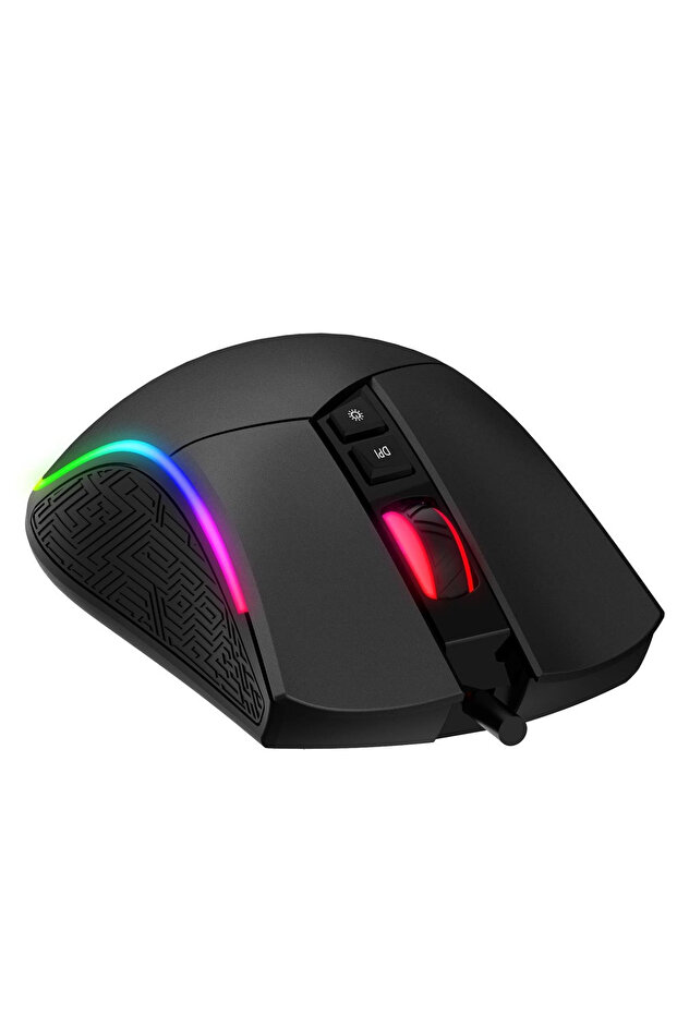 Gamenote Snipe MS1001S V2 RGB Makrolu Gaming Mouse – 8000 DPI, Programlanabilir 7 Tuş - 5