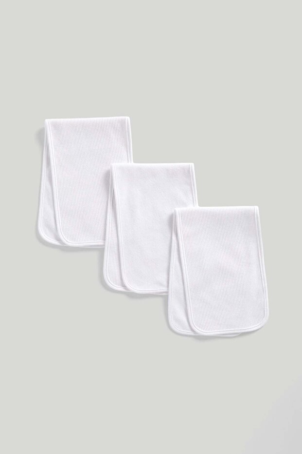 Reversible Burp Cloths - 3 Pack