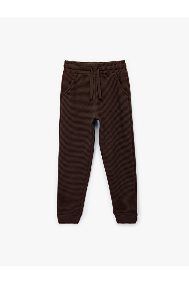 Basic-Jogginghose aus Baumwolle mit Taschendetail - 1