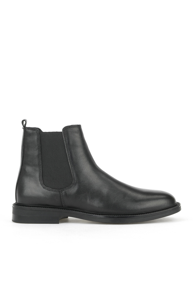 , Men's Genuine Leather Boots 1531043Z41216 Black
