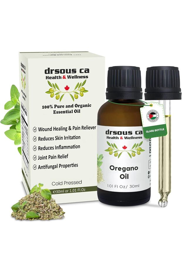 Organic Oregano Oil 30ml - 100% Pure Cold Pressed Essential Oil