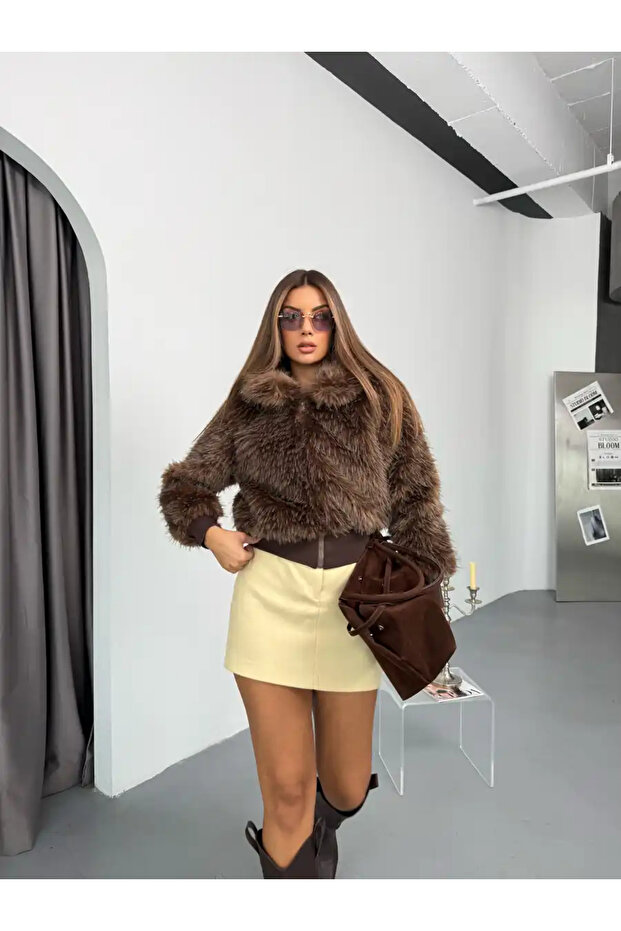 Premium kürk mont - 4