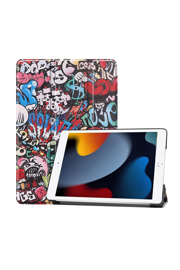 iPad 9th generation tablet case, Techsuit, Clamshell Case, Multicolor