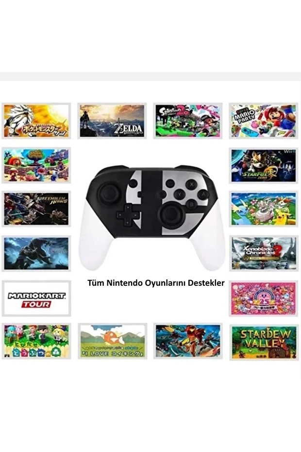 Nintendo Switch PRO Controller Gamepad - 5