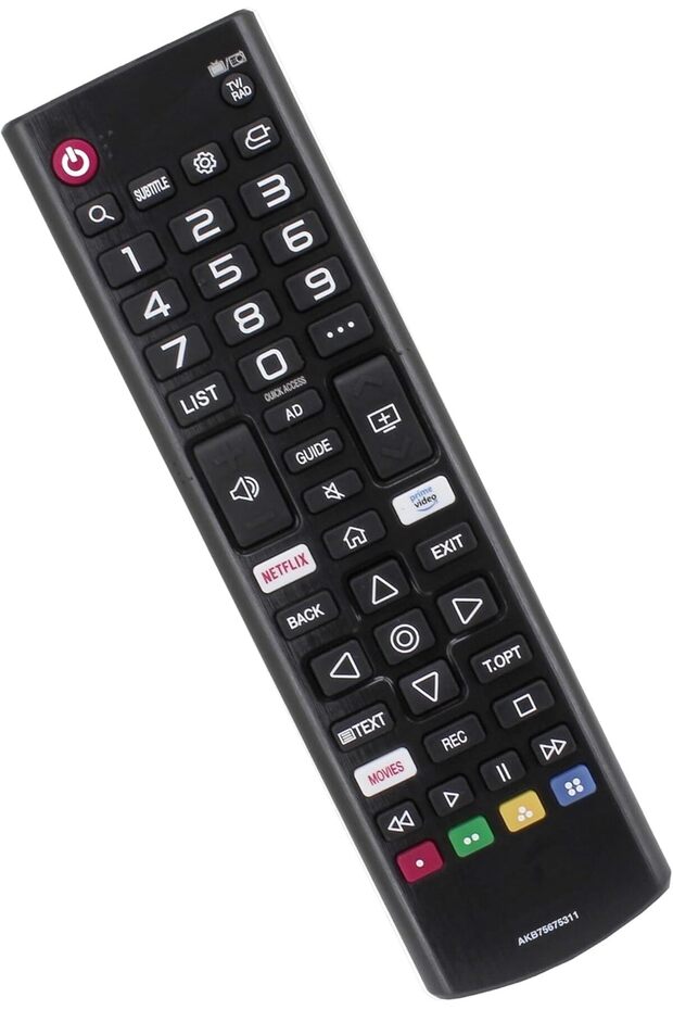 121AV Original Replacement Remote Control Compatible with LG AKB75675311 Smart LED TVs