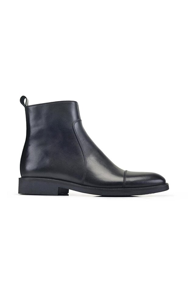 8422-530 Tb653 Men's Classic Boots with Zipper - Black