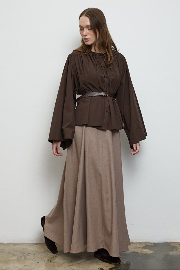 Lilia Shirt Brown