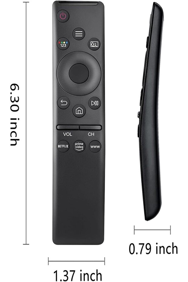 ELTERAZONE Universal Remote Control (2-Pack) – Compatible with LED, QLED, UHD, HDR, LCD Smart TVs - 2