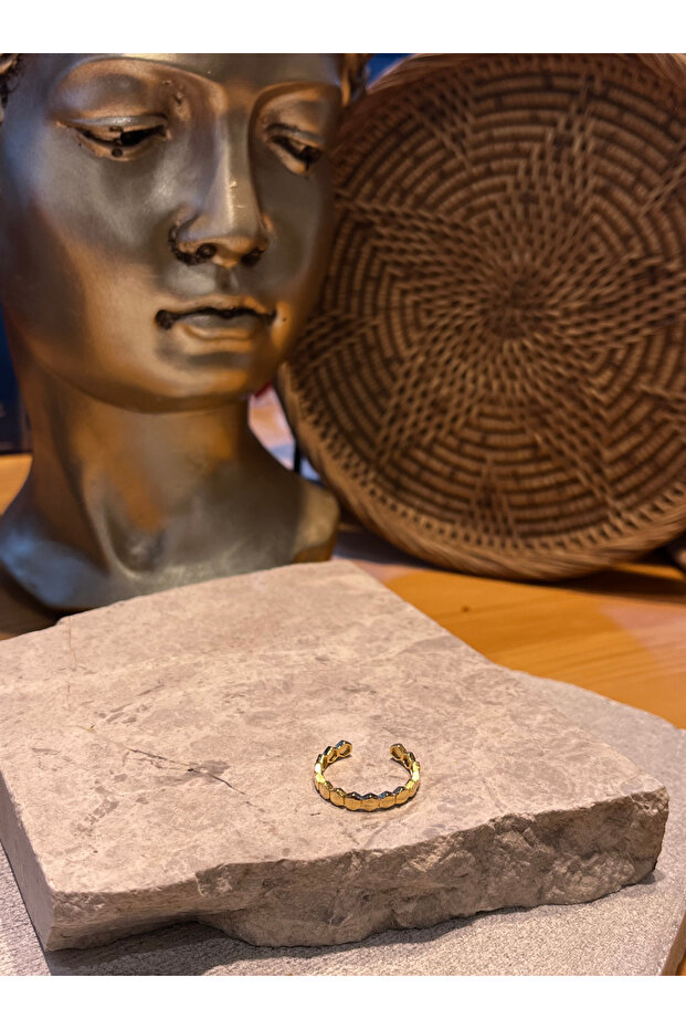 Honeycomb Pattern Ring - 1