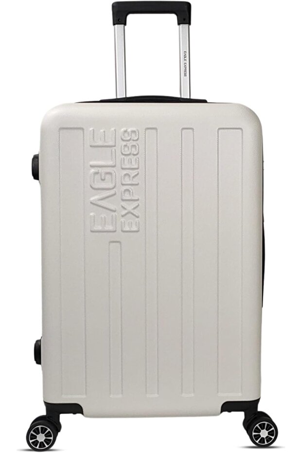 Venture 20" ABS Hard Luggage - White + 1-Year