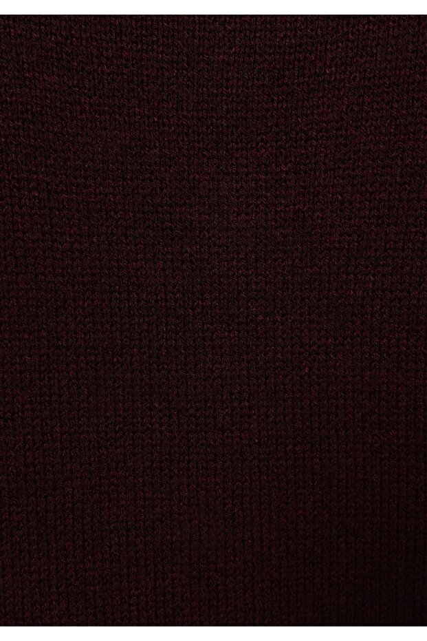 Regular Fit Kadın Mor Hırka - 5