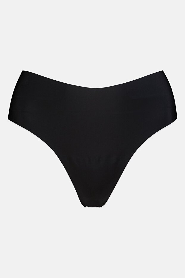 سراويل داخلية نسائية من 3 قطع، متعددة الألوان، بخيوط مقطوعة بالليزر - 3