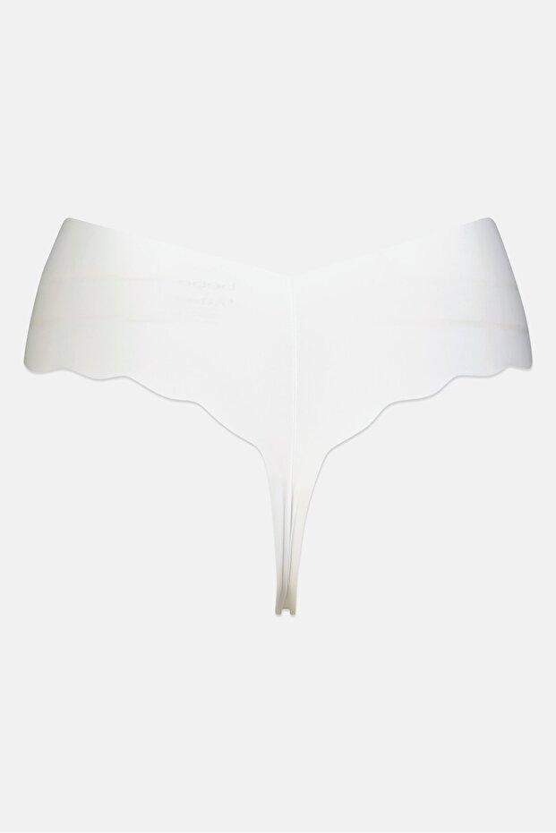 سراويل داخلية نسائية من 3 قطع، متعددة الألوان، بخيوط مقطوعة بالليزر - 6