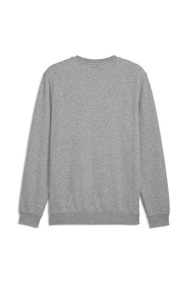 Ess Small No. 1 Logo Gri Erkek Sweatshirt 682564-03 - 5