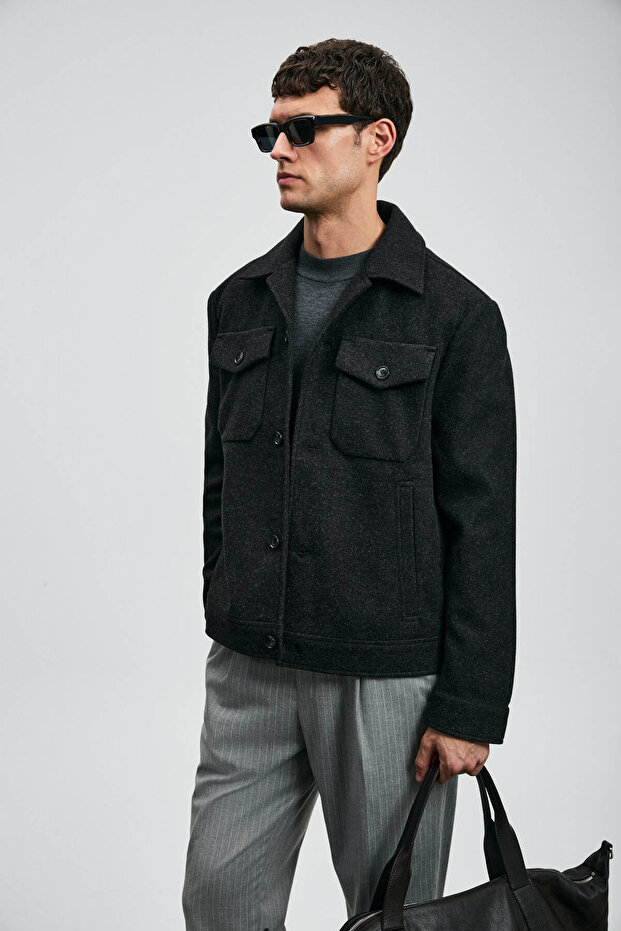 Good Örme Siyah Erkek Ceket 112120262 - 3