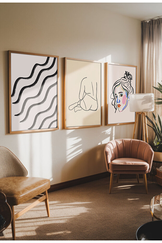 Unframed Boho Style Canvas Poster – Digital Print on Matte Canvas - BOHO 84 - 5