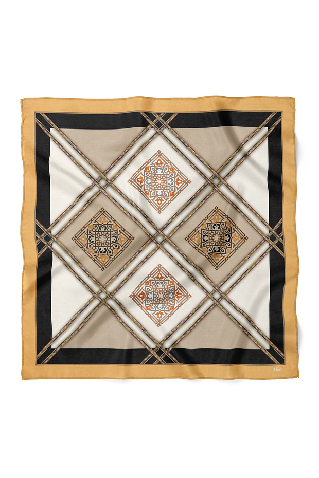 Scarf Pattern Foulard Bandana 70X70 cm