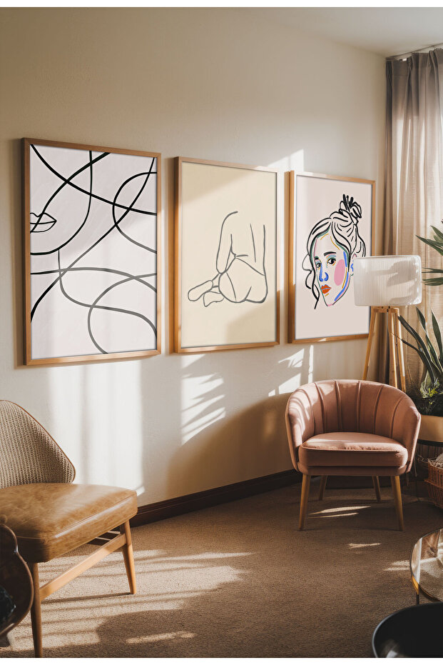 Unframed Boho Style Canvas Poster – Digital Print on Matte Canvas - BOHO 99 - 5